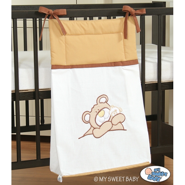 Windelntasche - Teddy Bär Barnaba braun